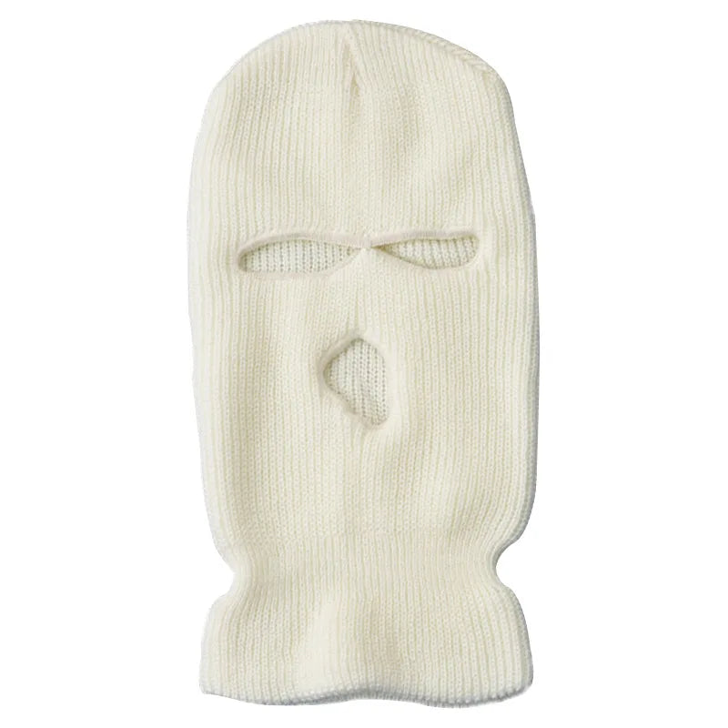 Máscara táctica militar de 3 agujeros, máscara facial completa, máscara de esquí, gorro de invierno, pasamontañas, casco de motocicleta, casco integral.