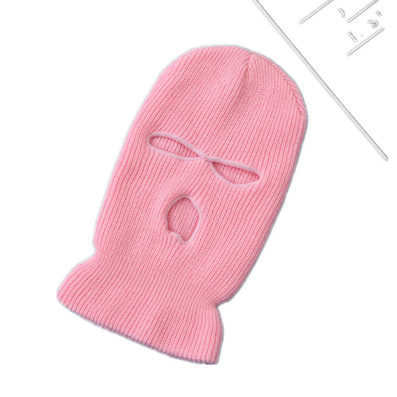 Máscara táctica militar de 3 agujeros, máscara facial completa, máscara de esquí, gorro de invierno, pasamontañas, casco de motocicleta, casco integral.