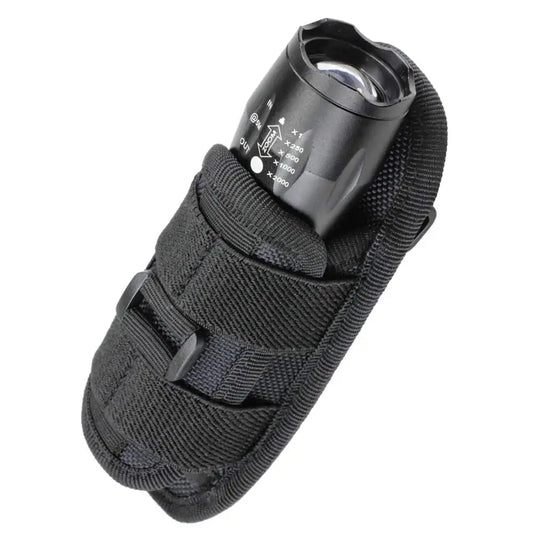 Flashlight Holster – Tactical Pouch with Belt Clip