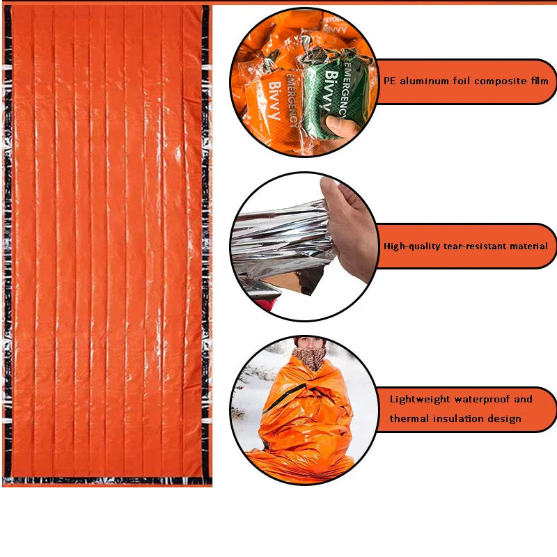 Sacos de dormir de emergencia